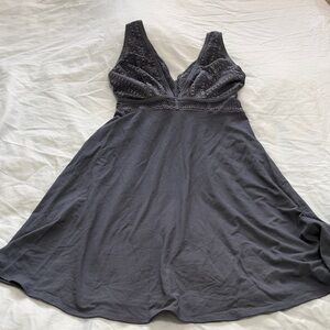 Bravissimo Sleep Dress 28GG-H NWOT Blue/Grey